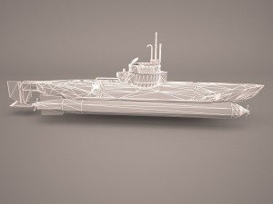 submarine 3D मॉडल
