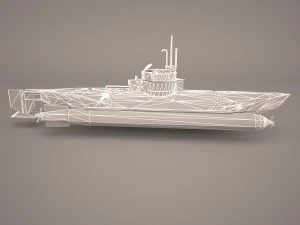 submarine 3D Model
