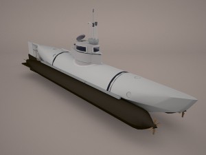 submarine 3D मॉडल