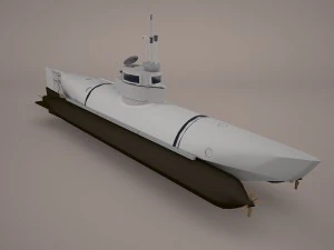 submarine 3D Model