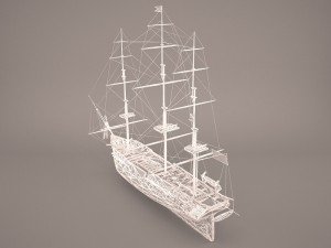 battleship 3D Model