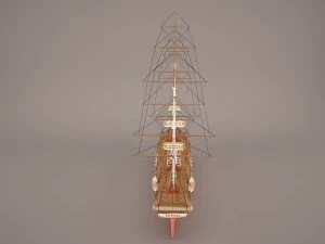 battleship 3D Model