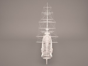 battleship 3D Model