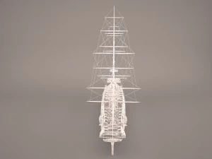 battleship 3D Model