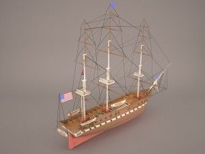 battleship 3D Model