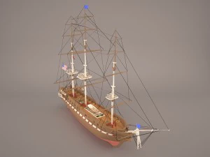 battleship 3D Model