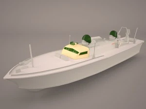 Iver Huitfeldt Fregatte Lod 3D Modell