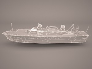 iver huitfeldt frigate lod 3D Модель