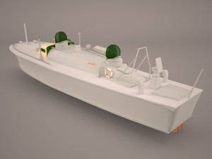 iver huitfeldt frigate lod 3D Модель