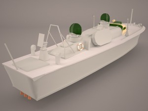 iver huitfeldt frigate lod 3D Модель
