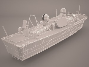 iver huitfeldt frigate lod 3D Модель