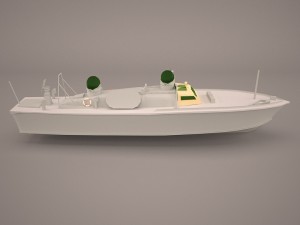 iver huitfeldt frigate lod 3D Модель