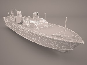 iver huitfeldt frigate lod 3D Модель
