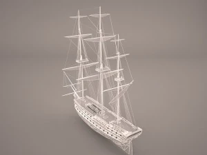 battleship 1 3D Model