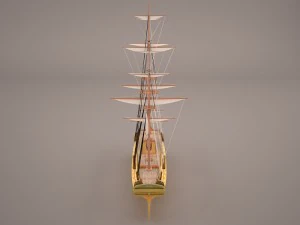 battleship 1 3D Model