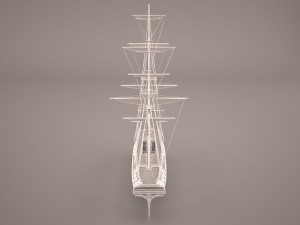 battleship 1 3D Model