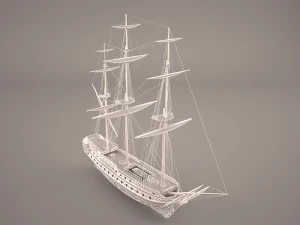 battleship 1 3D Model