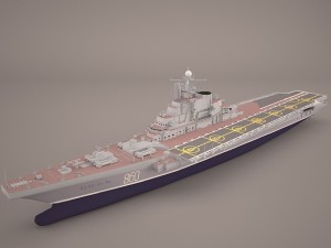 uss ronald reagan cvn 76 3D Model