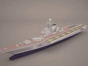 uss ronald reagan cvn 76 Modelo 3D