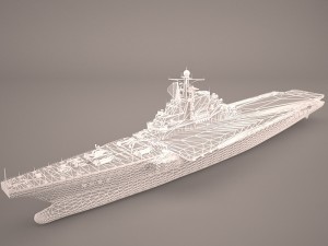 uss ronald reagan cvn 76 3Dモデル