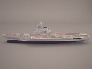 uss ronald reagan cvn 76 3Dモデル