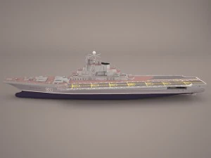 uss ronald reagan cvn 76 3D Model