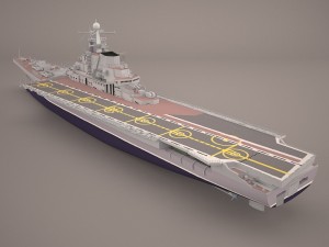 uss ronald reagan cvn 76 3Dモデル