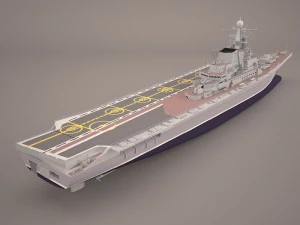 uss ronald reagan cvn 76 3D Model