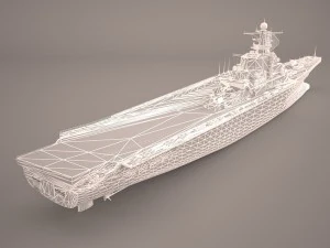 uss ronald reagan cvn 76 3D Model