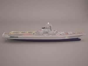uss ronald reagan cvn 76 3Dモデル