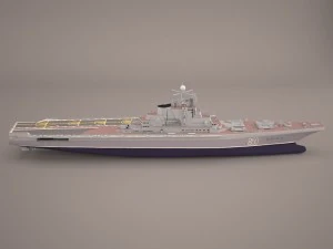 uss ronald reagan cvn 76 3D Model