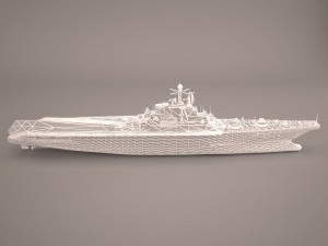 uss ronald reagan cvn 76 3Dモデル