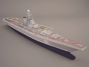 uss ronald reagan cvn 76 3D Model