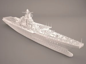 uss ronald reagan cvn 76 3D Model