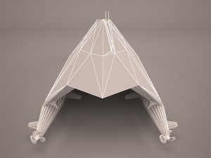 hsv-2 swift hybrid catamaran 3D Model