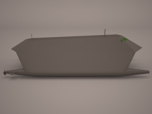 hsv-2 swift hybrid catamaran 3D Model