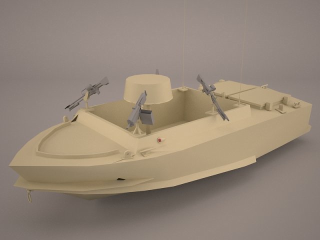 swcc boat Model 3D .c4d .max .obj .3ds .fbx .stl .blend 