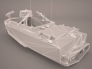 swcc boat Model 3D