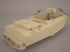 swcc boat Model 3D