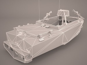 swcc boat Model 3D