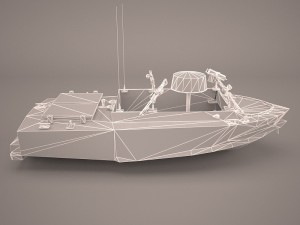 swcc boat Model 3D