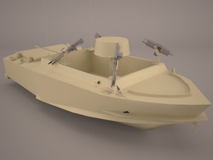 swcc boat Model 3D