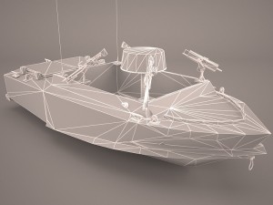 swcc boat Model 3D