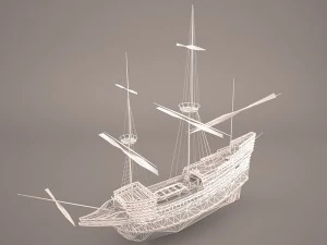 ship boat 3D Model