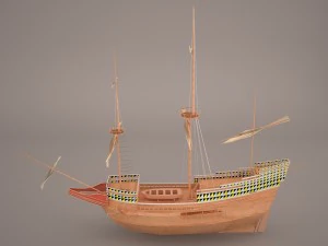 ship boat 3D Model
