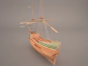 ship boat 3D Model