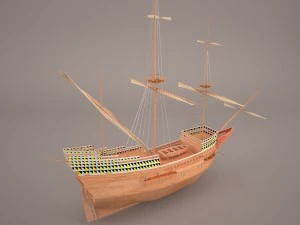 ship boat 3D Model