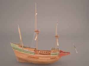 ship boat 3D Model