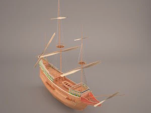 ship boat 3D Model
