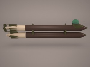 ssgn-728 uss florida 3D Model